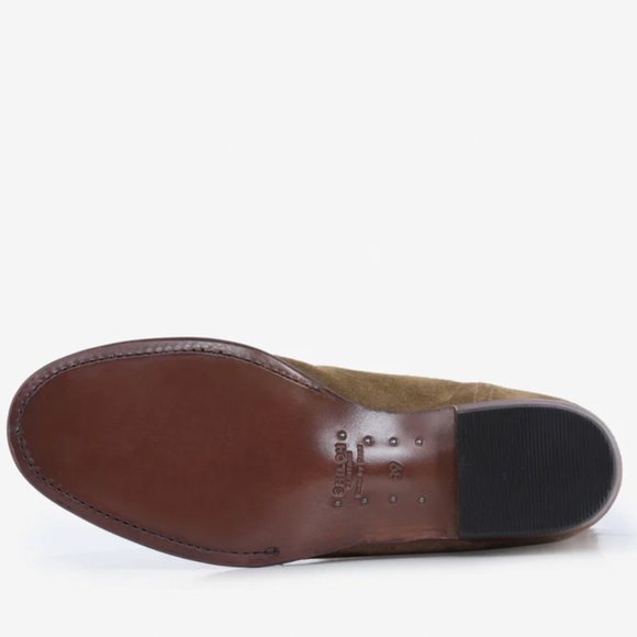 Shiloh Heritage Beige Suede Studded cowboy boots - US 8 - Picture 4 of 9